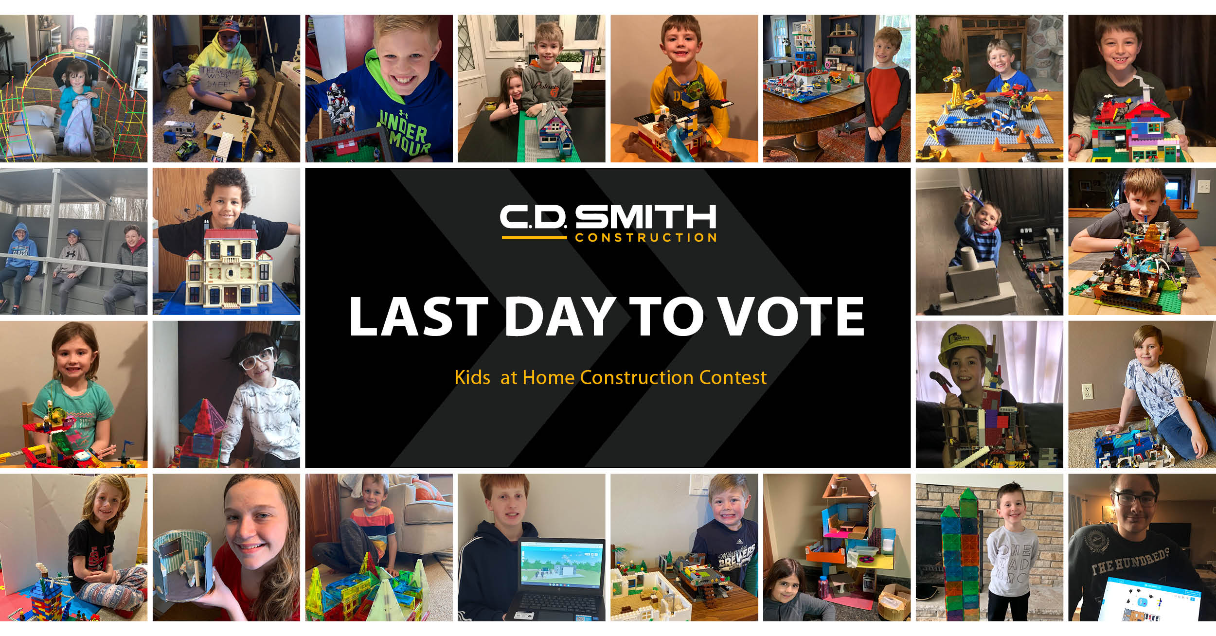 Kids at Home Construction Contest
